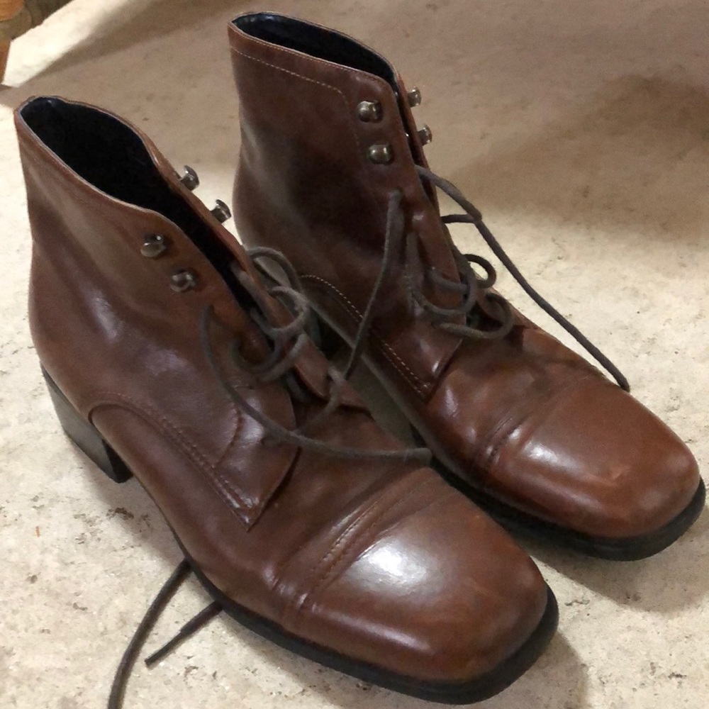 Crazy Horse Ankle Boots